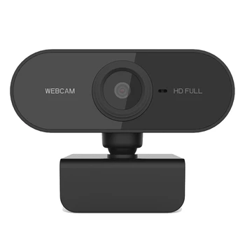 1080P HD Webcam USB Kamera Ar Mikrofonu HD Webcam USB Kameras Uz DATORU, Klēpjdatoru, Zoom, Skype, Facetime, Windows, Linux