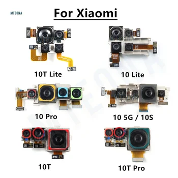 Atpakaļskata Kamera, Lai Xiaomi Mi 10 10T Pro Ultra, Ņemiet vērā, 10 Lite 10S 5G Atpakaļ, Galvenā Ultrawide Dziļums Makro Kameras Modulis Pilns Komplekts