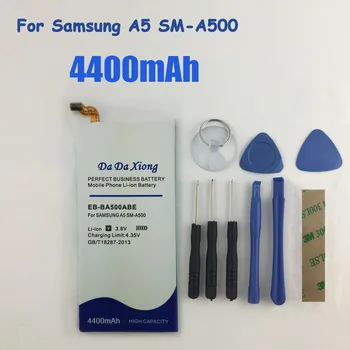Augsta Kapacitāte 4400mAh EB-BA500ABE Akumulators Samsung Galaxy A5 A5000 A5009 SM-A500F A500F SM-A500 A500