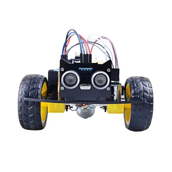 Auto Smart Robotu Programmēšanas Komplekts DIY Elektronisko Komplektu Smart Auto Robotu Komplektu Plānošanas Mācību Plānošanas Komplekts