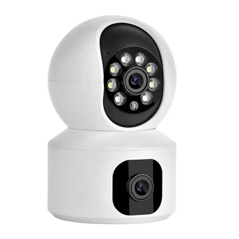 Binokļi, Sajūga Kamera, Bezvadu Novērošanas Kamera 2MP HD Wifi Monitors Mājas Smart Security Camera