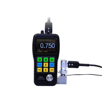CE Sertificēts Pārnēsājamo Digitālo Ultraskaņas Biezuma Testeri Ultraskaņas Pārklājuma Biezuma Mērītājs