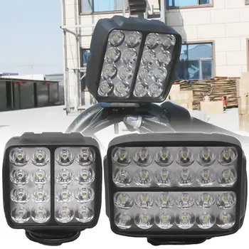 Elektrisko Velosipēdu Lukturu Autonoma Lukturis 16/24 LED Lampas 12V-100V Motociklu Ārējās Uzmanības Super Spilgti Pielāgošanas