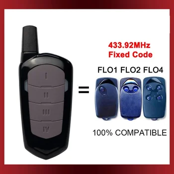JAUKU FLO1 FLO2 FLO4 Garāžas Durvju Vadības pults Aparāts 433.92 MHz Fiksētie Kods Klons, Elektriskie Vārti Kontroles Nazis Raidītājs