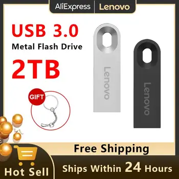 Lenovo USB Flash Disks 2TB 256 gb, 1 tb USB 3.0 U-Stick Interface Pen Drive High Speed Flash Drive USB pendrive, Lai Portatīvo Datoru