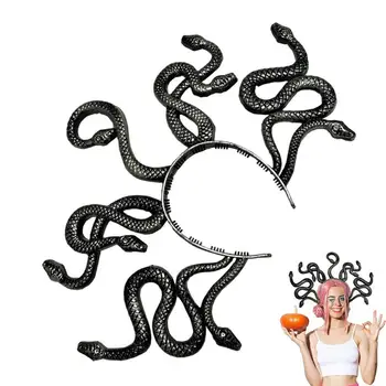 Medusa Čūska Kostīmu Galvu Halloween Medusa Galvu Kostīmu Medusa Cosplay Galvassegu Headpiece Karnevāla Masku