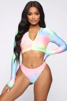New Long piedurknēm Sieviešu Peldēšanas Augšējā Trijstūrī Bikses Multi krāsu Sexy Bikini Beach