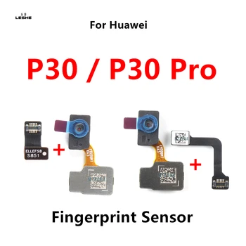 Oriģināls Par Huawei P30 Pro Zem Ekrāna pirkstu Nospiedumu Sensors, kas Savienotu Mājas Pogas Pieskārienu ID Flex Kabelis