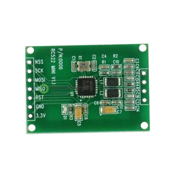 SPI RC522 radiofrekvenču identifikācijas Moduļa Kartes Lasītāju Sensora Modulis Rakstnieks Moduļa SPI Kartes Interfeiss IC RF Ultra-mazs RC522 13.56 MHz
