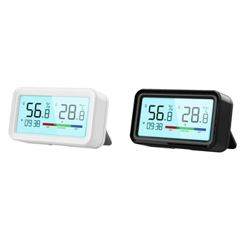 Tuya Smart Wifi Temperatūras Un Mitruma Sensors ar Bezvadu Termometru, Higrometru, Ar LCD Mājas Attāla Saistība Signāls Viegli Izmantot