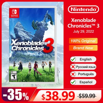 Xenoblade Chronicles 3 Nintendo Slēdzis Spēle Piedāvājumus 100% Oficiālais Fiziskā Spēle, Karte RPG Žanra Slēdzi OLED Lite Spēļu Konsole
